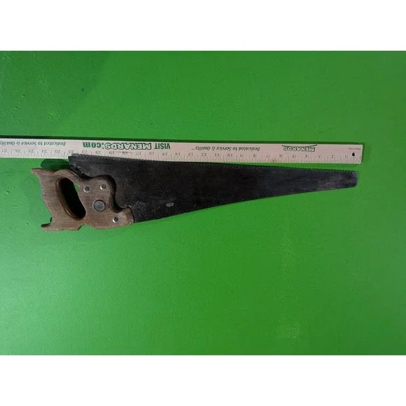 Wicked Sharp 1880's H. Disston & Sons No.11 22" 11PPI Xcut Panel Saw Hand Filed - Picture 8 of 12